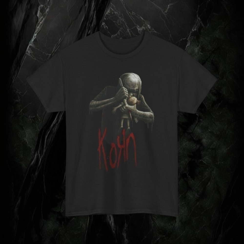 Korn Rock Band Shirt  American Nu Metal Rock Band